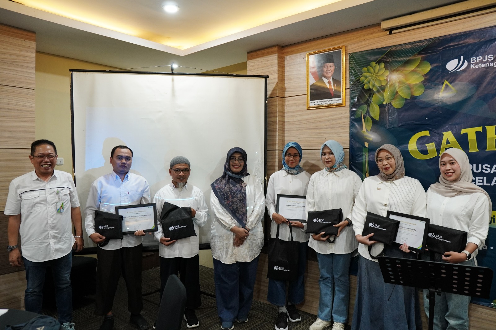 Kuatkan Sinergi dan Kerja Sama, BPJS Ketenagakerjaan Purwokerto Gelar Gathering PLKK 