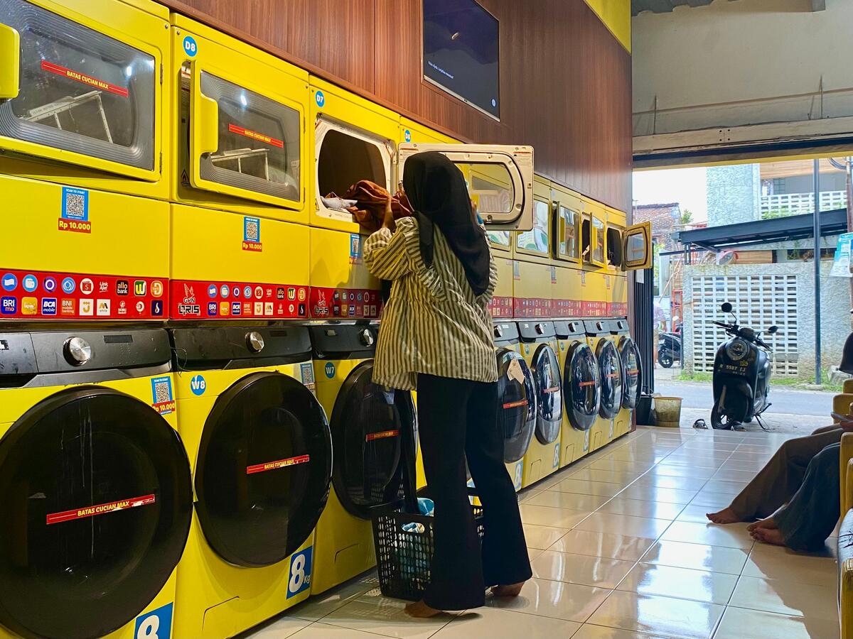 Siip Self Service Laundry Buka 24 Jam, Cuma Rp 10 Ribu dan Setrika Gratis