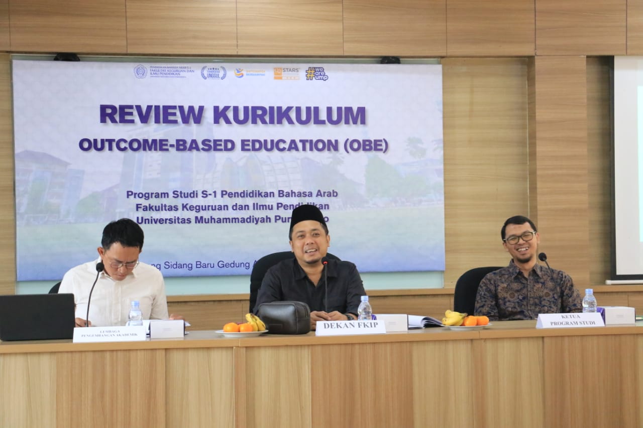 FKIP UMP Selenggarakan Review Kurikulum OBE Program Studi Pendidikan Bahasa Arab