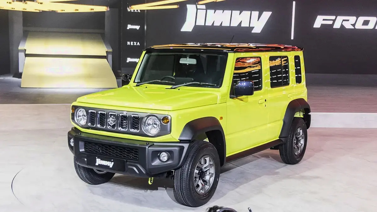 Jimny 5 Pintu, Mobil dengan Desain Retro yang Cocok untuk Petualangan