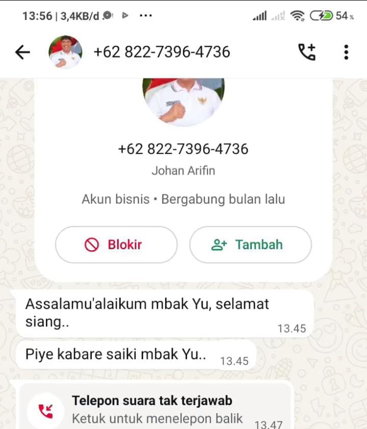 Nama Kepala DPMPTSP Kabupaten Purbalingga Diduga Dicatut untuk Melakukan Penipuan