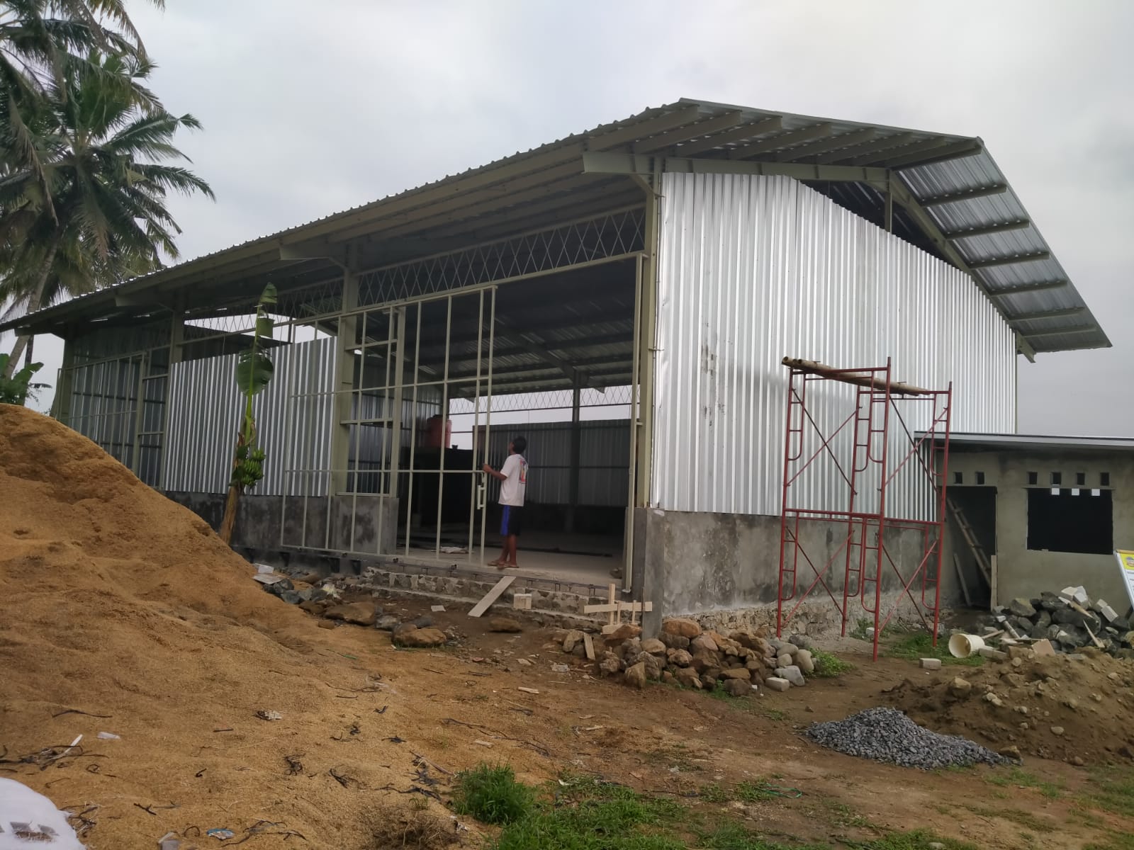 Pembangunan TPS3R Pangebatan Tunggu Pencairan Termin Dua