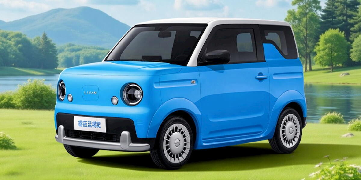 Livan Smurf, Mobil Mungil Terbaru Dari Greely