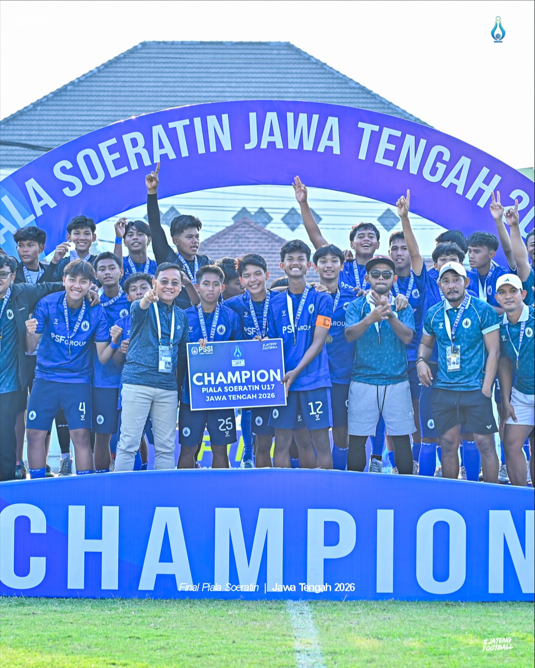 Juara Piala Soeratin Jateng, PSCS Cilacap U - 17 Bersiap Hadapi Putaran Nasional