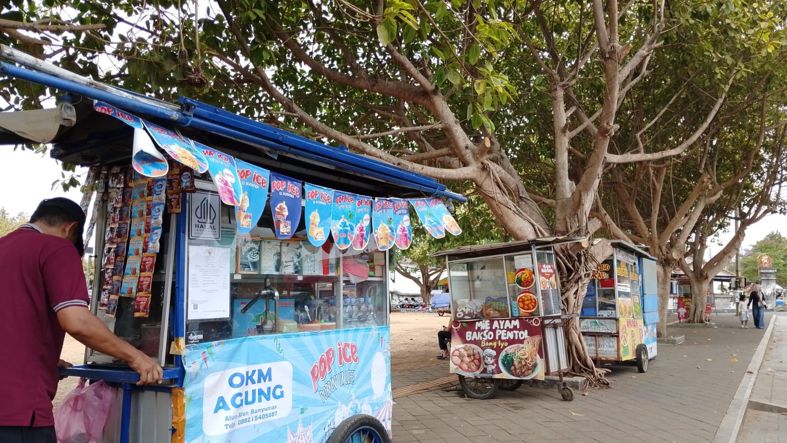 18 PKL Alun-alun Banyumas Direlokasi, Pedagang Usul Food Court Di Kawasan Kota Lama