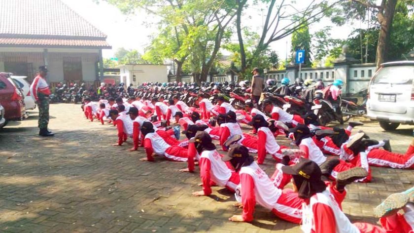 47 Paskibra Kabupaten Kebumen Latihan Perdana