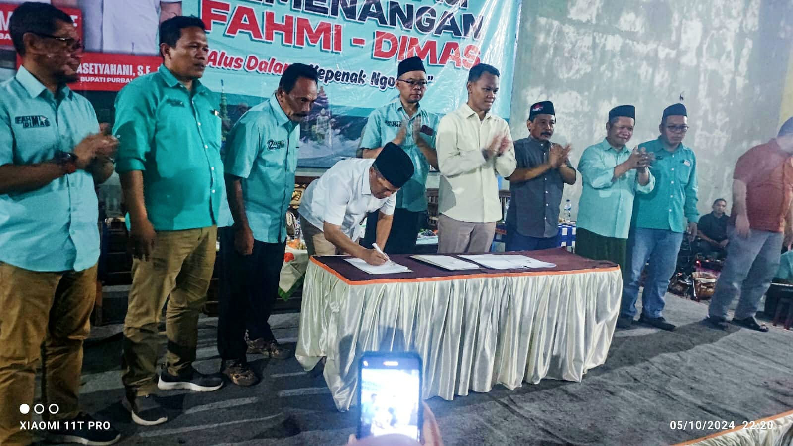 Fahmi-Dimas Siap Bangun Jembatan Permanen Sindang-Banjaran