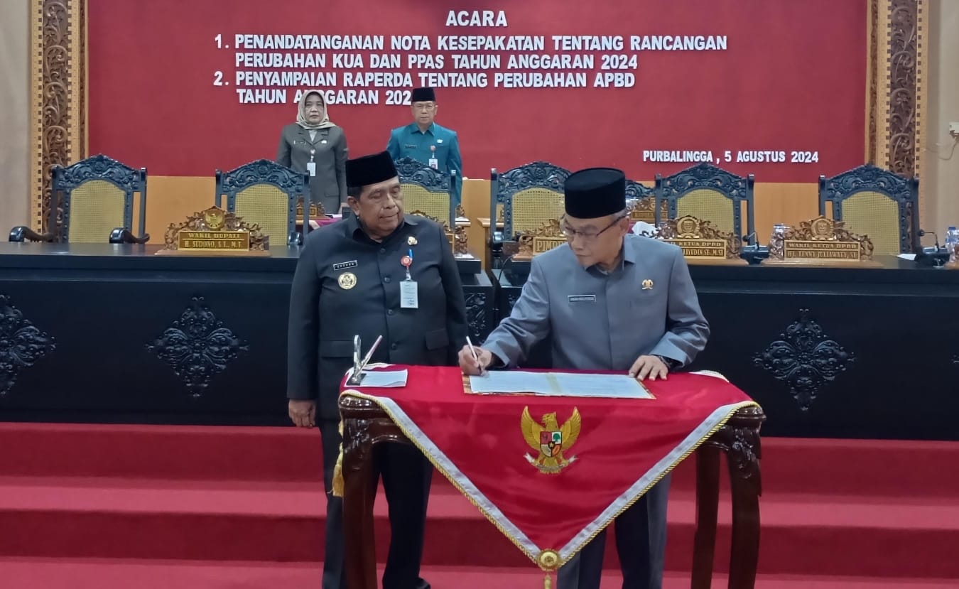 Pendapatan Daerah Kabupaten Purbalingga Tahun 2024 Direncanakan Naik 1,24 Persen