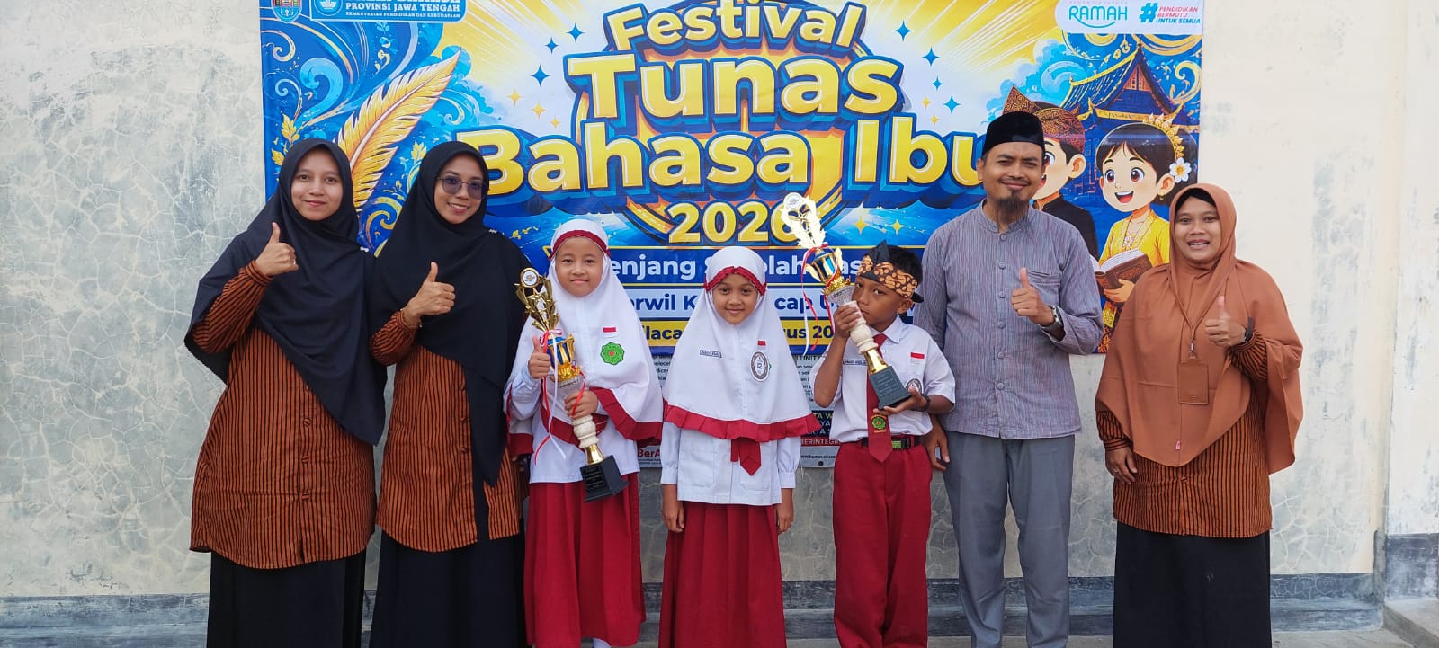 SD Islam Al Mujahidin Cilacap Borong Prestasi, dari FTBI hingga Taekwondo