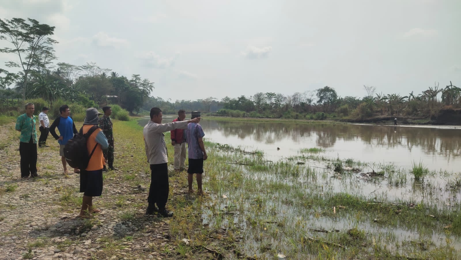 Pergi dari Rumah Tanpa Pamit, Lansia Pikun Ditemukan di Sungai Pekacangan Purbalingga