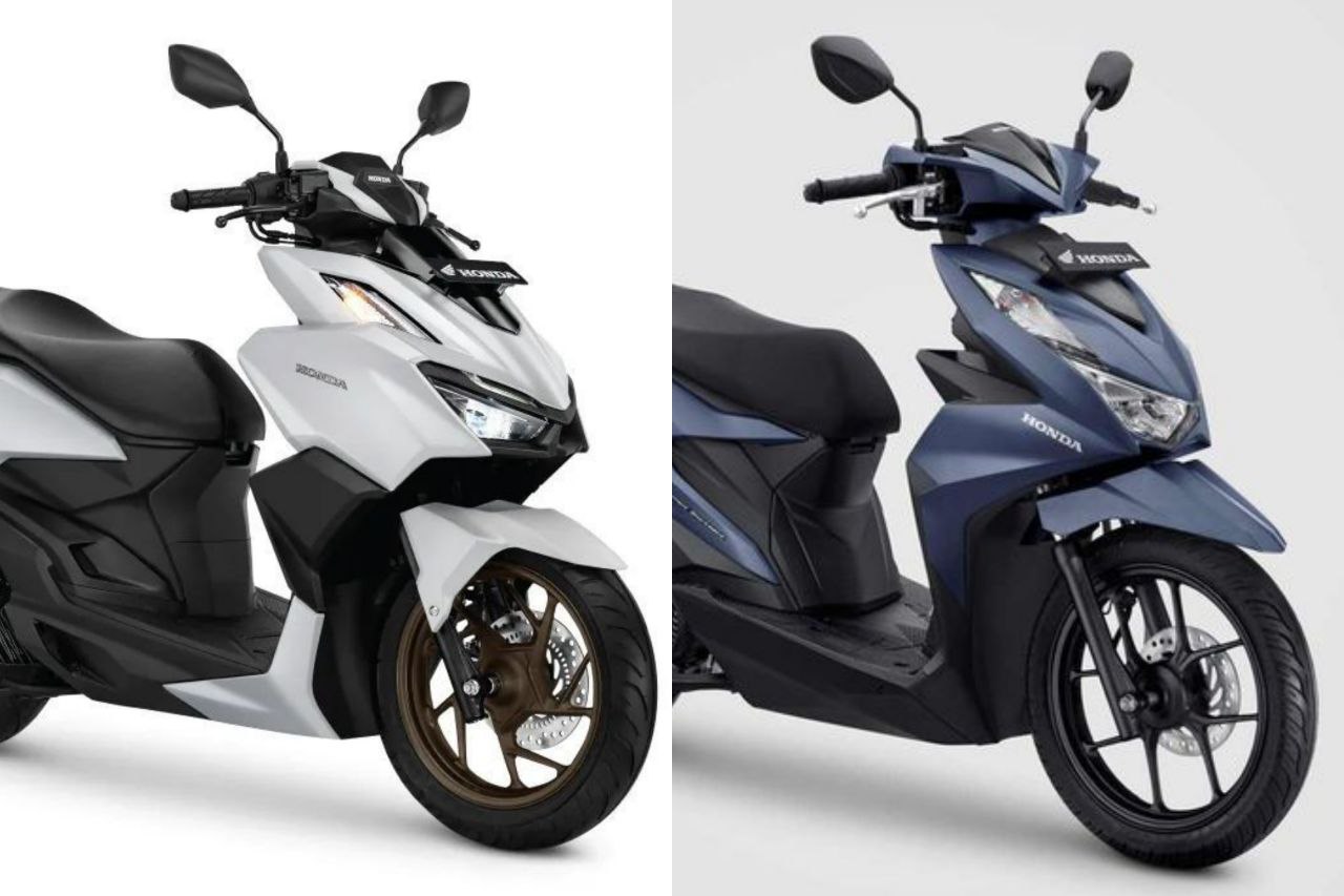 Jadi Motor Matic Honda Terlaris, Inilah Perbandingan Honda Vario vs Honda Beat