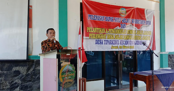 Sekdes Purna Tugas, Pemdes Tipar Kidul Rotasi Perangkat Desa