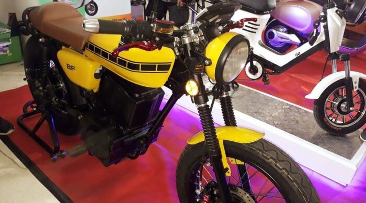 Motor Listrik BF Goodrich, Perpaduan Gaya Klasik Honda CB dan Teknologi Masa Kini