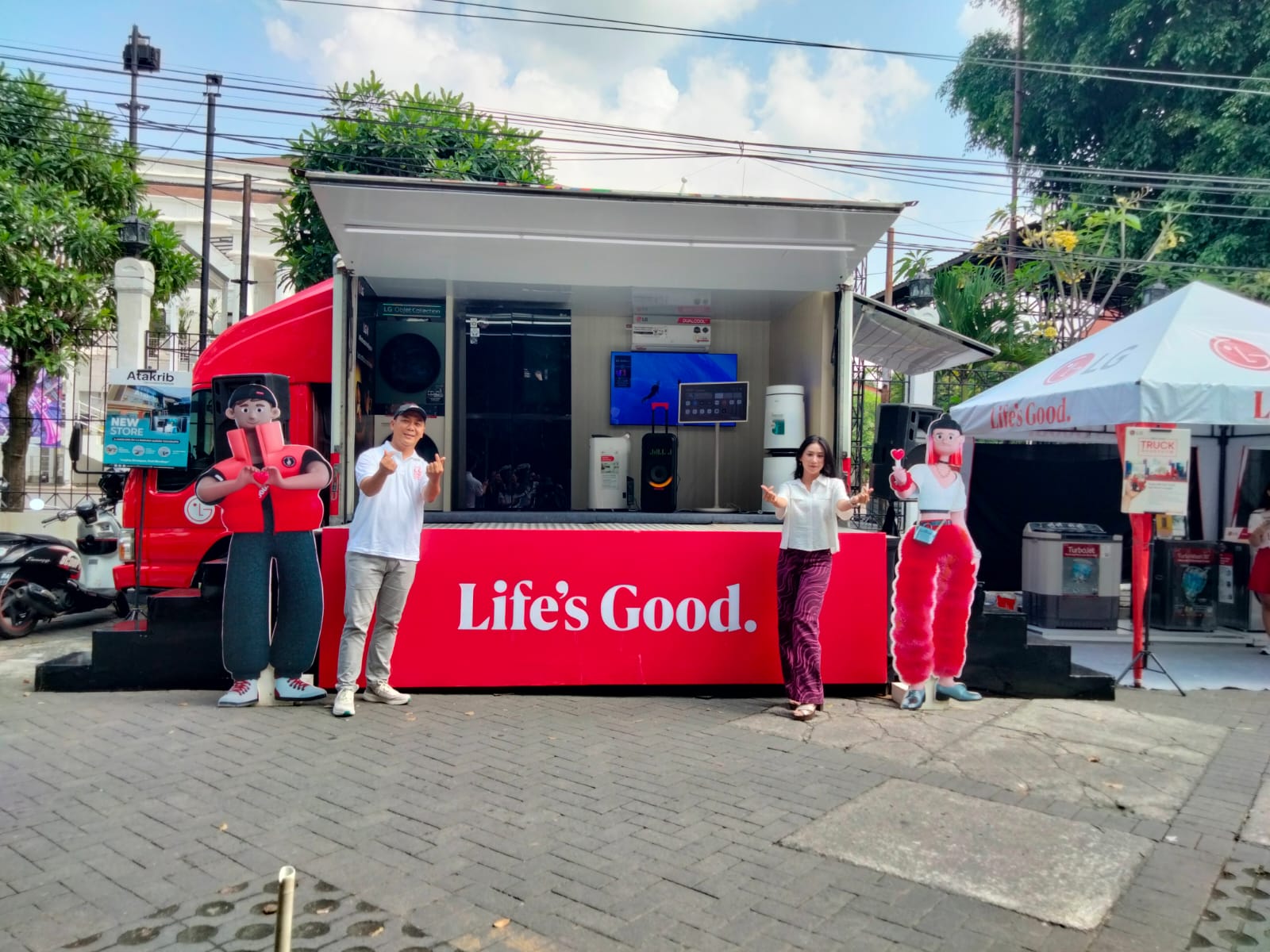 Manfaatkan Teknologi AI dan ThinQ, LG Life’s Good Truck Kenalkan Produk Premium di 14 Kota