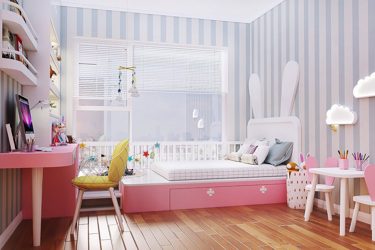 6 Tips Menciptakan Kamar Anak Perempuan yang Minimalis dan Elegan