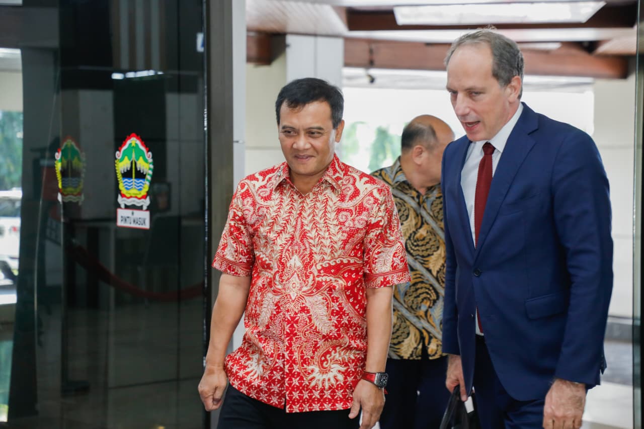 Pertemuan Gubernur Jateng-Dubes Prancis Perkuat Kemitraan Strategis