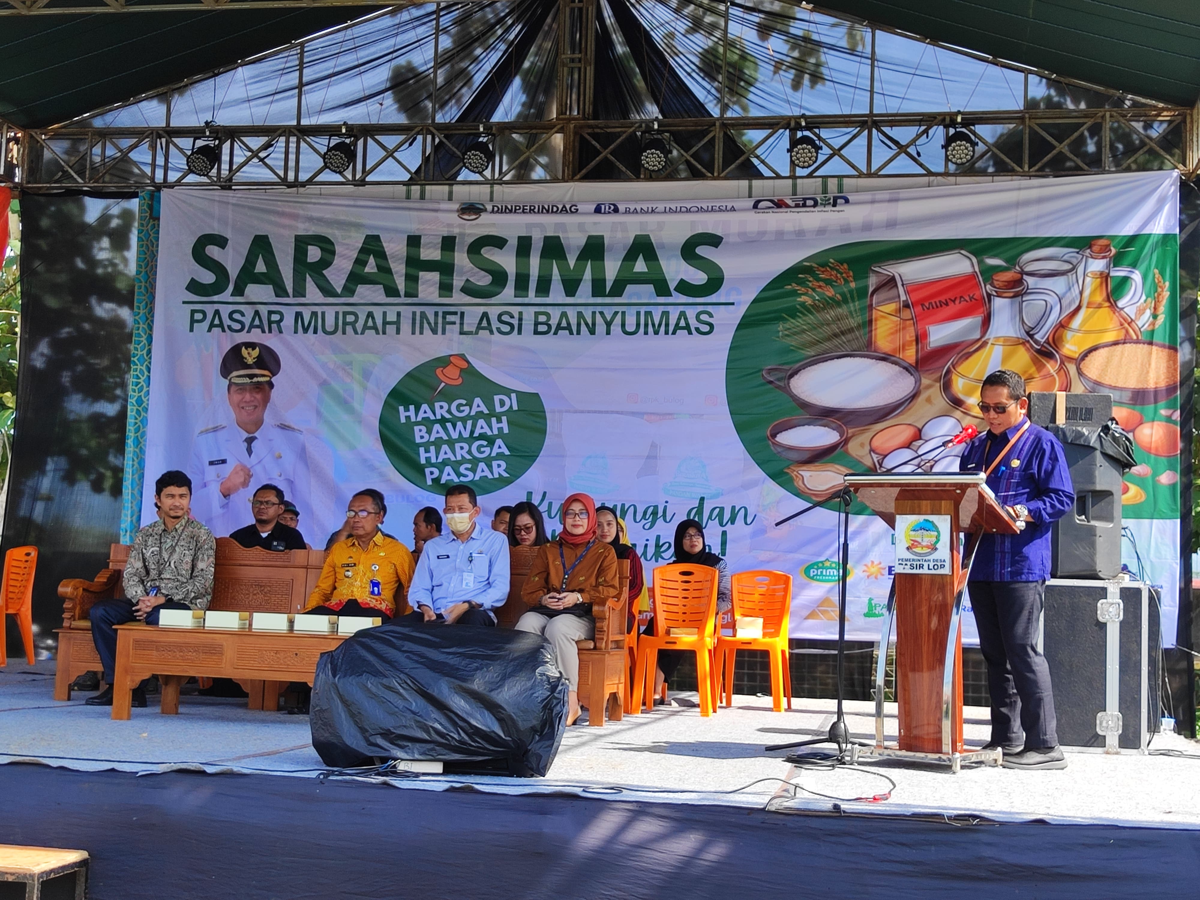 Dinperindag Banyumas Gelar Pasar Murah Inflasi Banyumas