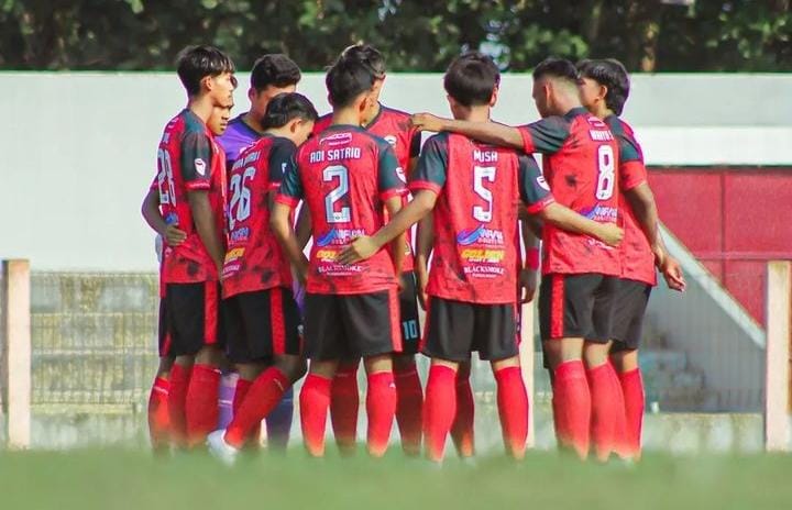Diwarnai Kartu Merah, Persibangga Ditaklukkan Unsa FC di Kandang