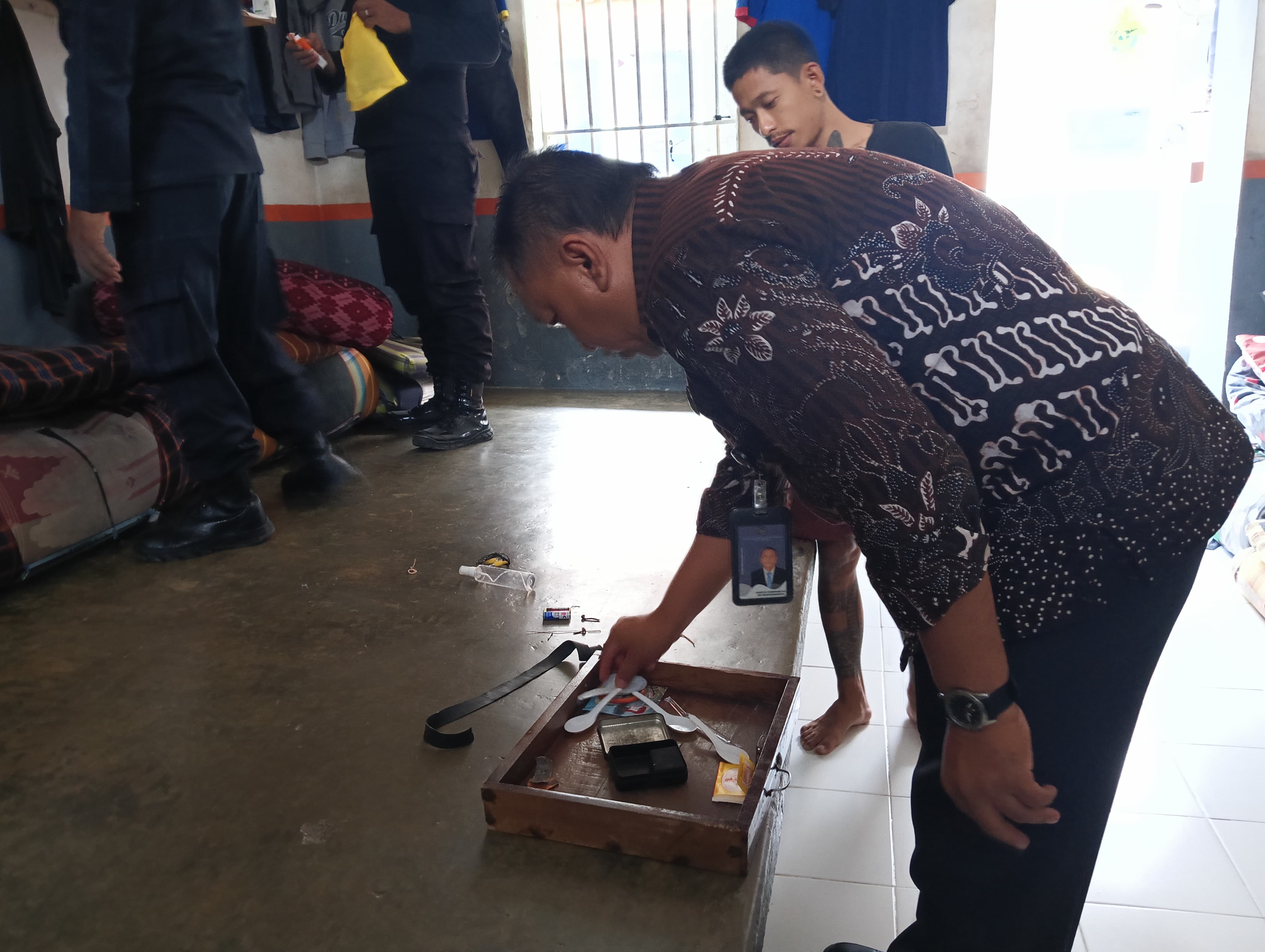 Perketat Keamanan, Rutan Banyumas Razia Warga Binaan