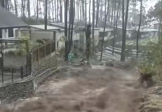 Hujan Deras Picu Debit Sungai Soso Desa Serang Purbalingga Naik, Warga Khawatir Banjir Bandang Terulang