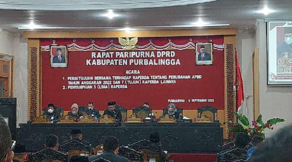 RAPBD Perubahan dan 7 Raperda Disetujui Bersama Pemkab dan DPRD Purbalingga