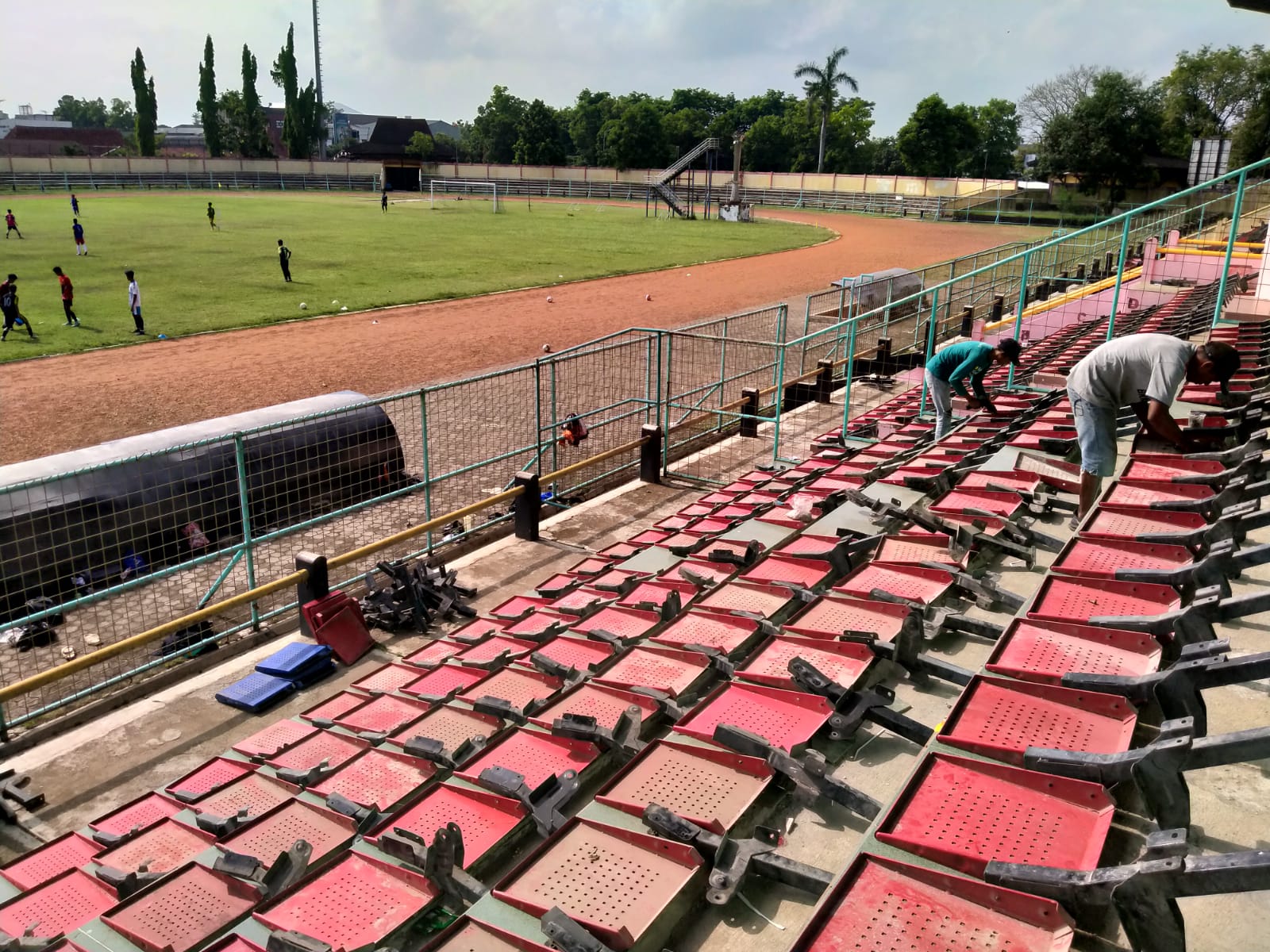 Stadion Satria Purwokerto Ditambah Kursi Penonton