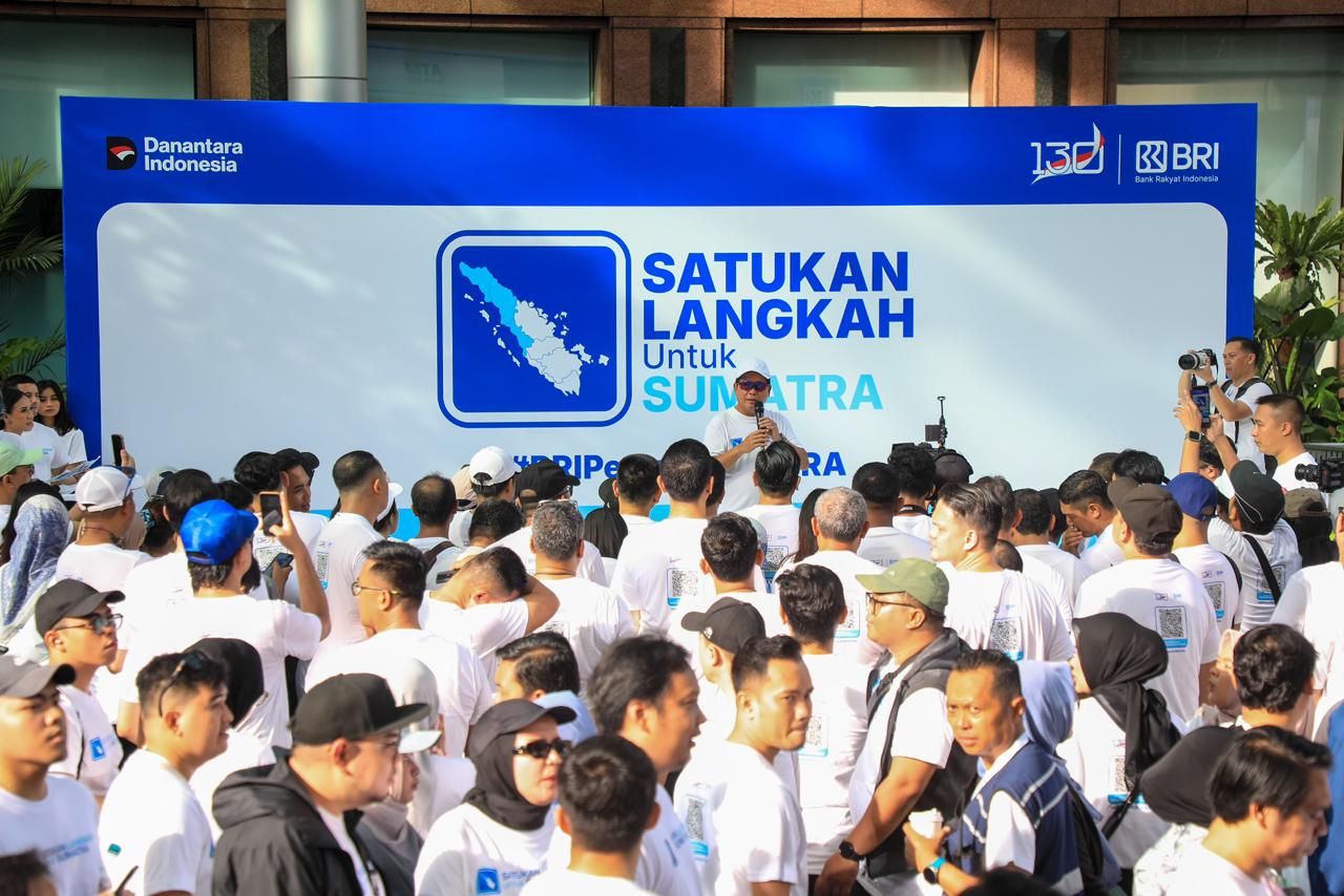 BRI Gelar Kegiatan Satukan Langkah untuk Sumatra, Komitmen Bantuan Rp50 Miliar Percepat Pemulihan Bencana