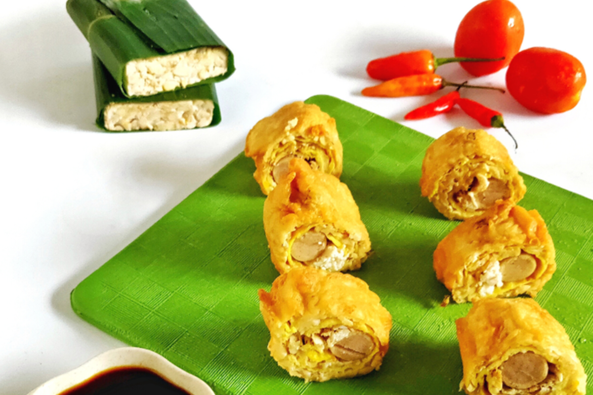 Resep Sushi Mendoan, Varian Tempe Mendoan khas Banyumas yang Unik dan Menarik 