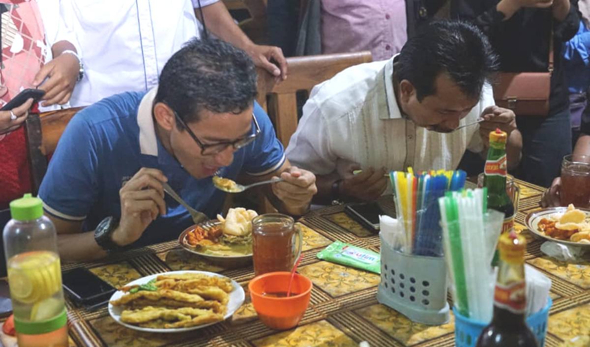 Lontong Opor Pak Mul Legendaris! Sandiaga Uno Pernah Kesini