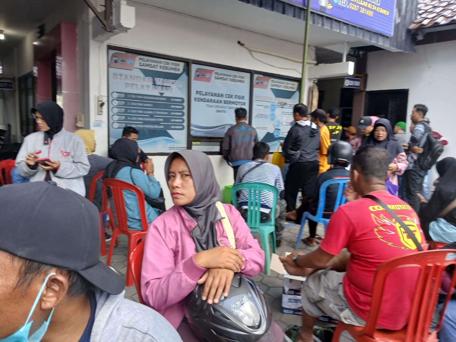 Hari Pertama Pemutihan, Pembayaran Pajak Kendaraab Bermotor di Kebumen Melonjak Hingga 250 Persen