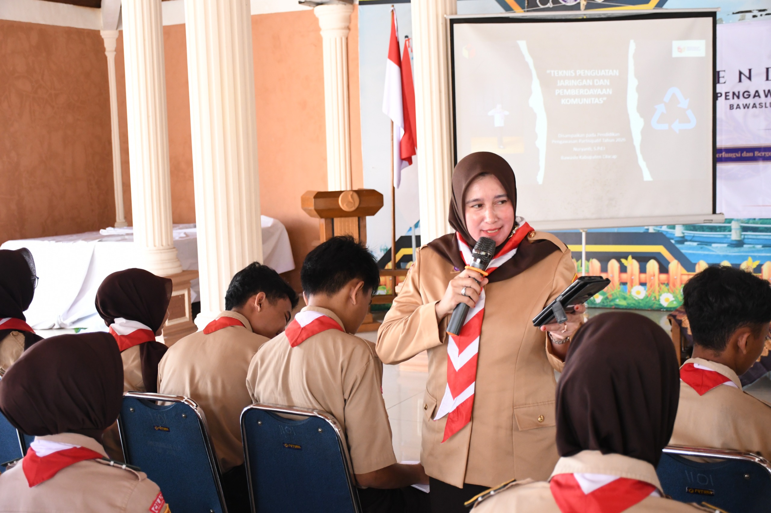 Anggota Pramuka di Cilacap Bisa Beperan Sebagai Pengawasan Pemilu 