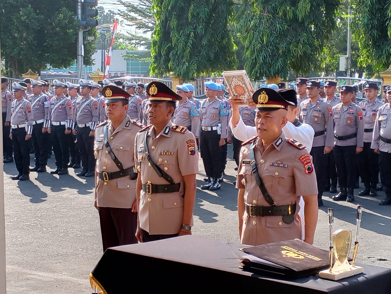 Jabatan Kasat Resnarkoba Berganti, Kapolres Minta Kegiatan Pemberantasan Narkoba Ditingkatkan