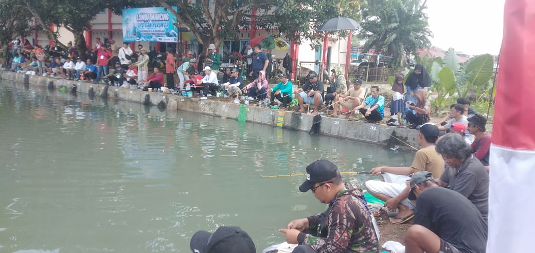 Meriah, Mancing Bareng Antar OPD dan Perumda di Purbalingga