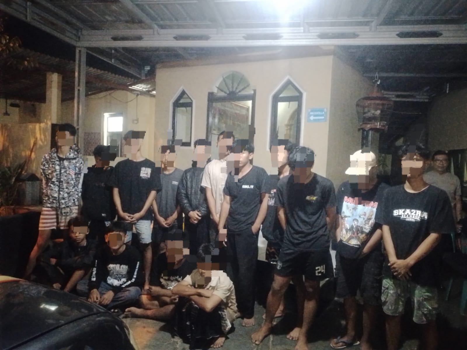 Rencana Perang Sarung Digagalkan Polisi, 15 Remaja Diamankan Dini Hari di Rawalo Banyumas