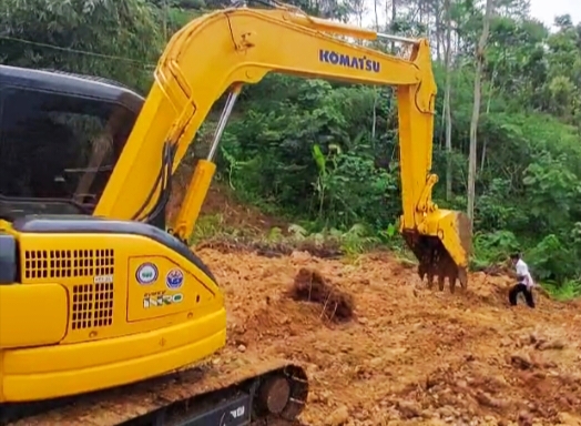 Tiga Alat Berat Dikerahkan, Penanganan Longsor Cibeunying Majenang Ditarget Selesai 2 Pekan