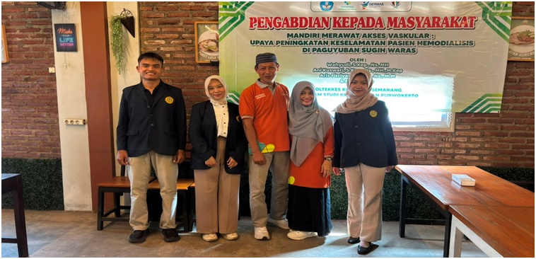 Paguyuban Sugih Waras Gelar Pelatihan Perawatan Akses Vaskular