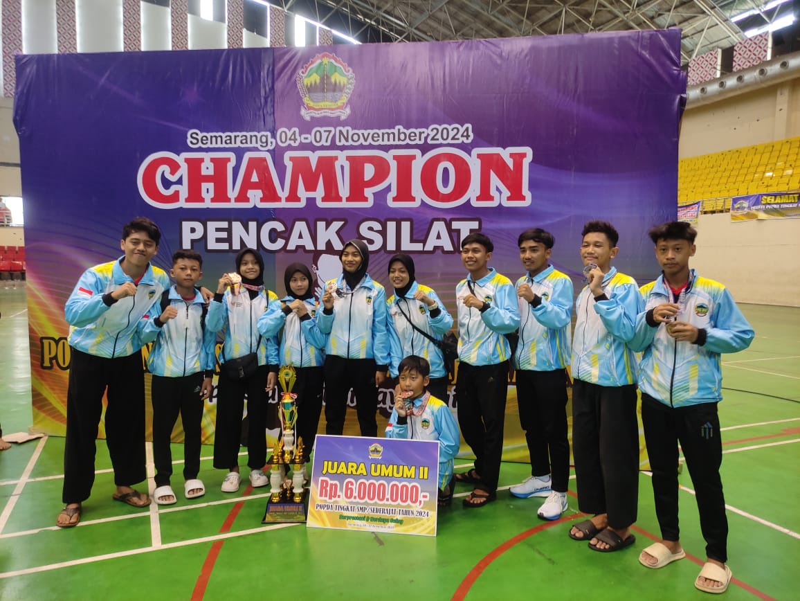 Kabupaten Banyumas Raih Juara Umum Kedua pada POPDA Provinsi Tingkat SMP