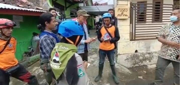 Peduli Cianjur, Mapala Satria UMP Kirim Relawan untuk Bantu Tanggap Darurat