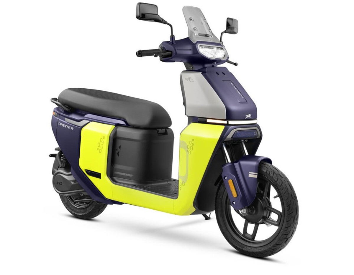 Ini TVS Orbiter, Motor Listrik Penuh Fitur Bisa Tempuh Jarak 158 km