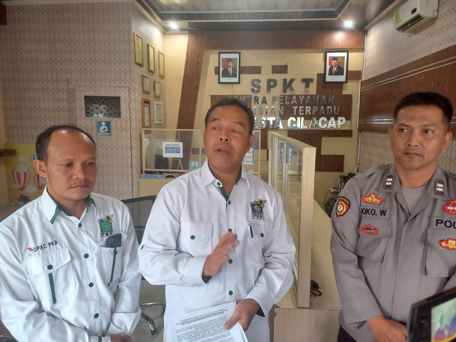 Pengurus DPC PKB Kabupaten Cilacap Laporkan Mantan Sekjen DPP PKB Lukman Edy