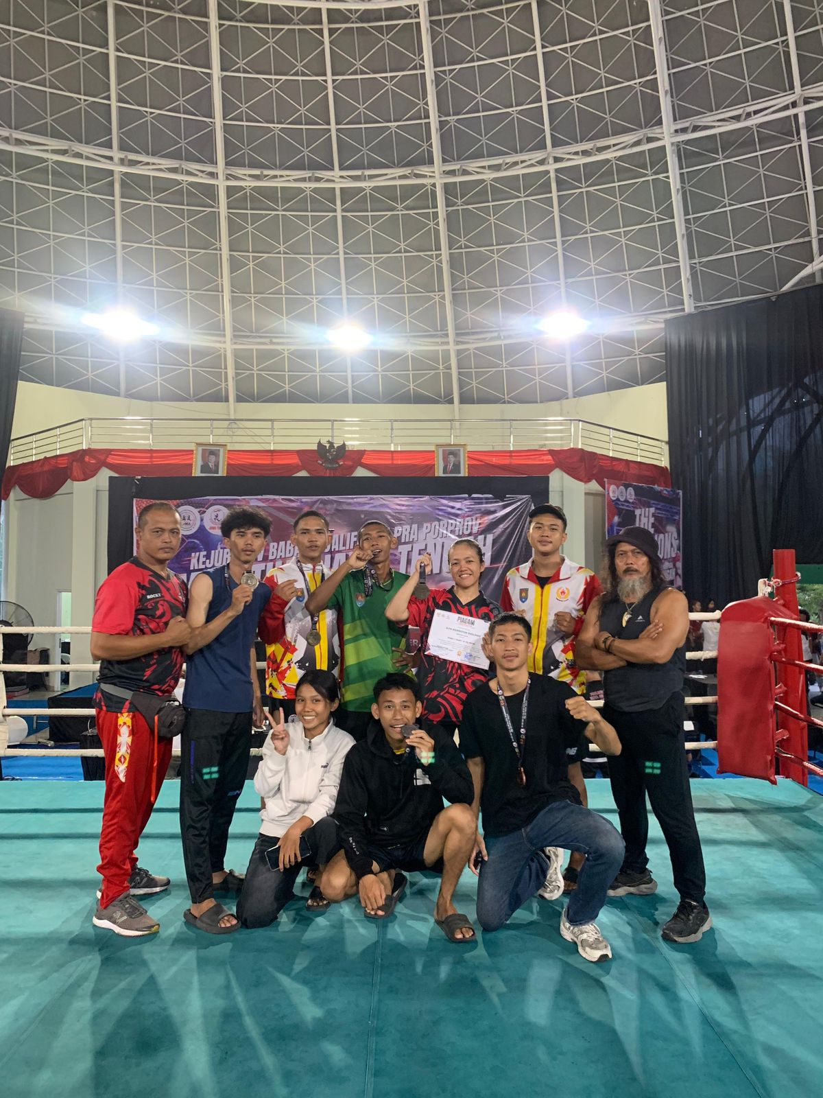 Atlet Muaythai Cilacap Masuk Empat Besar Jateng di Pra Porprov