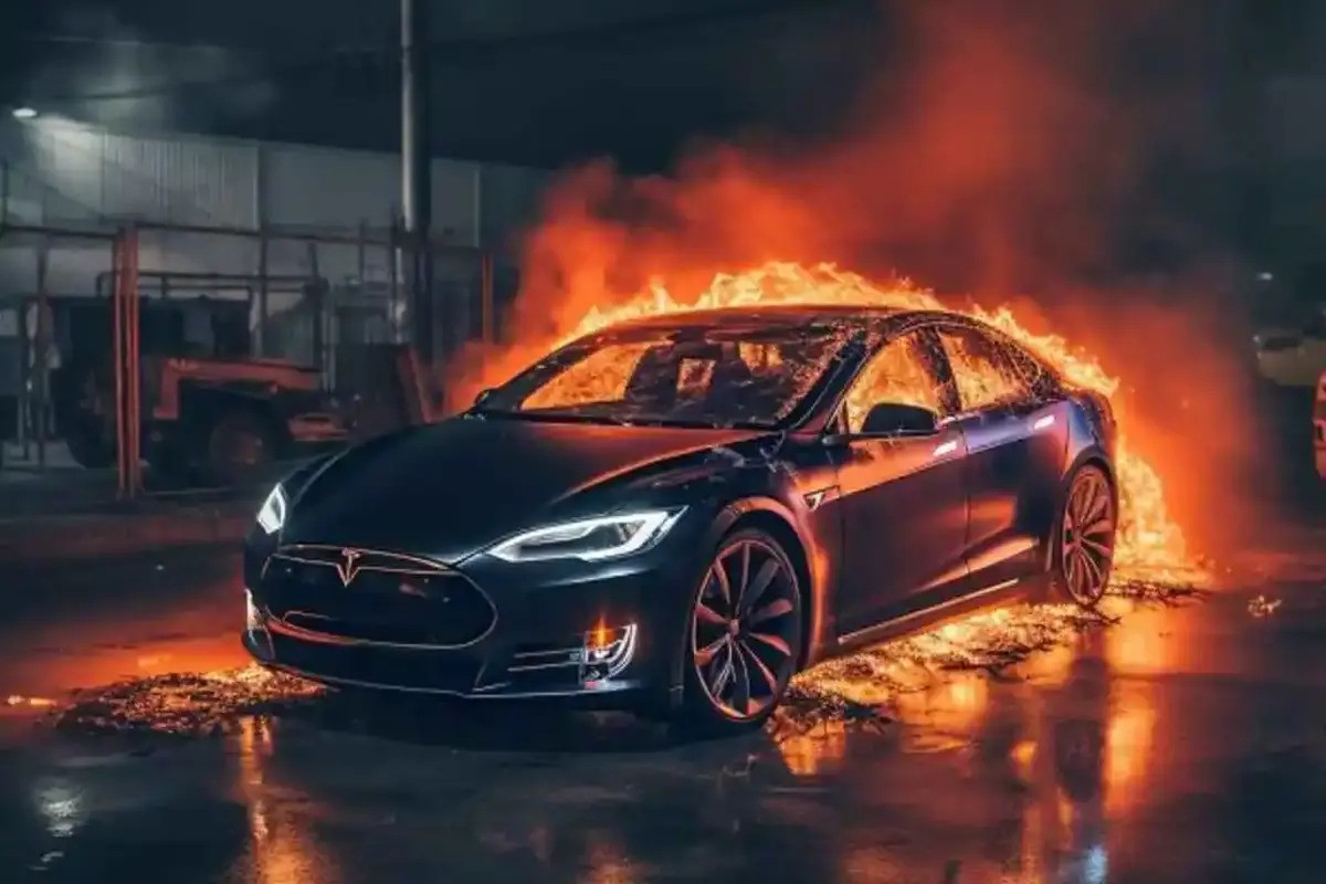 Simak! Inilah 5 Penyebab Utama Mobil Listrik Tesla Bisa Terbakar Tiba-tiba