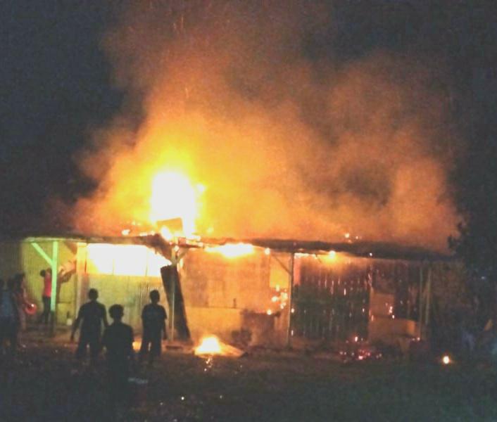Bangunan Penggilingan Padi di Padangjaya Cilacap Terbakar, Kerugian Capai Puluhan Juta