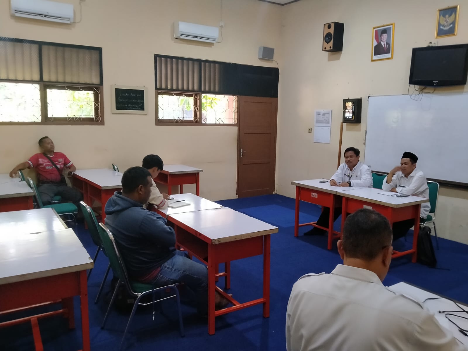 Progres Pembangunan RKB Dua Madrasah Minus