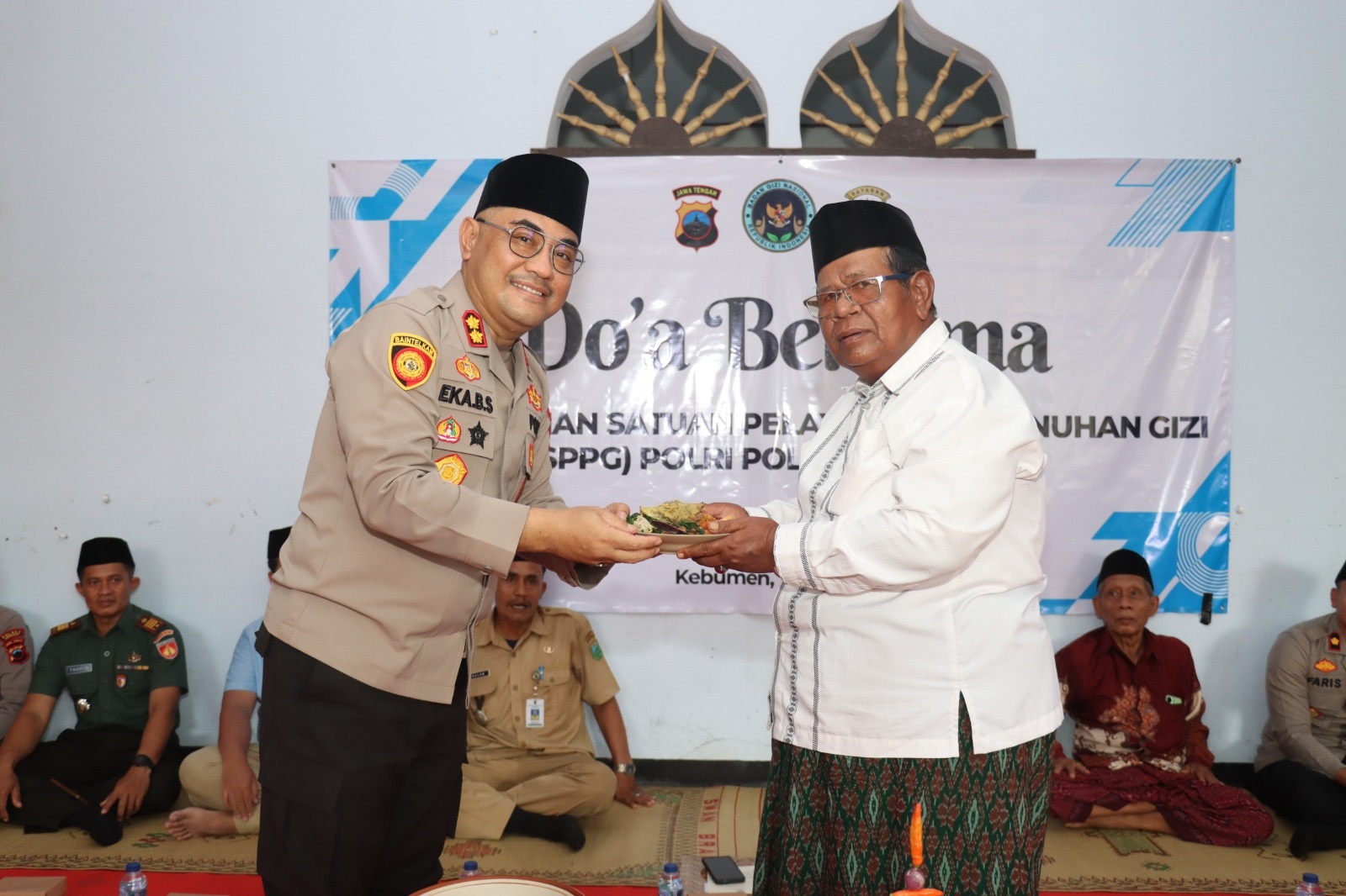 Polres Kebumen Dukung Program Pemenuhan Gizi