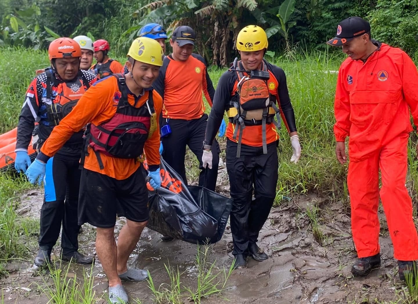 Nenek Hanyut di Sungai Merawu Banjarnegara Ditemukan Tidak Bernyawa 