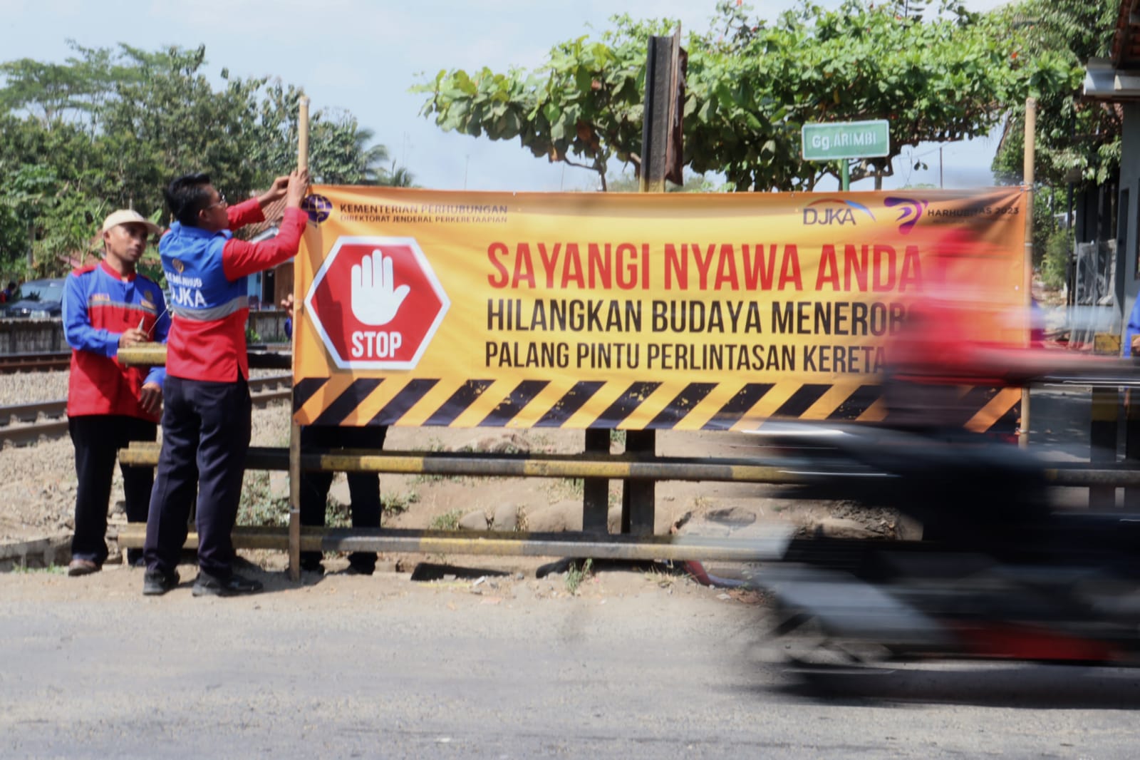 Bahayakan Pengguna Jalan, 33 Perlintasan Sebidang Kereta Api Ditutup