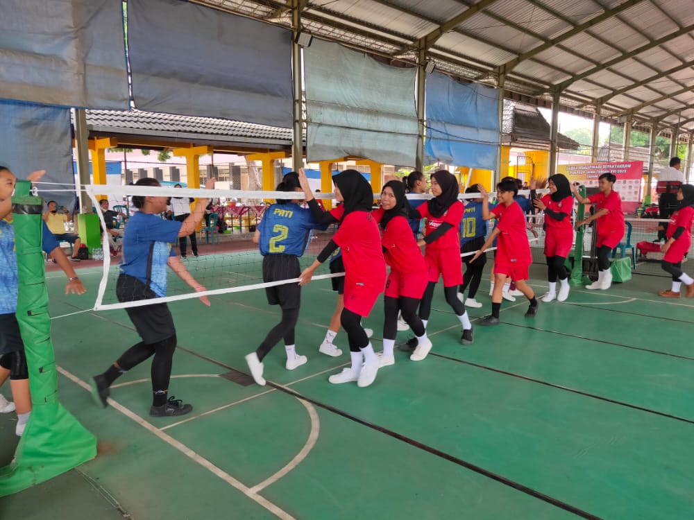 Tim Putri Sepak Takraw Banyumas Lolos Babak Kualifikasi Porprov Jateng