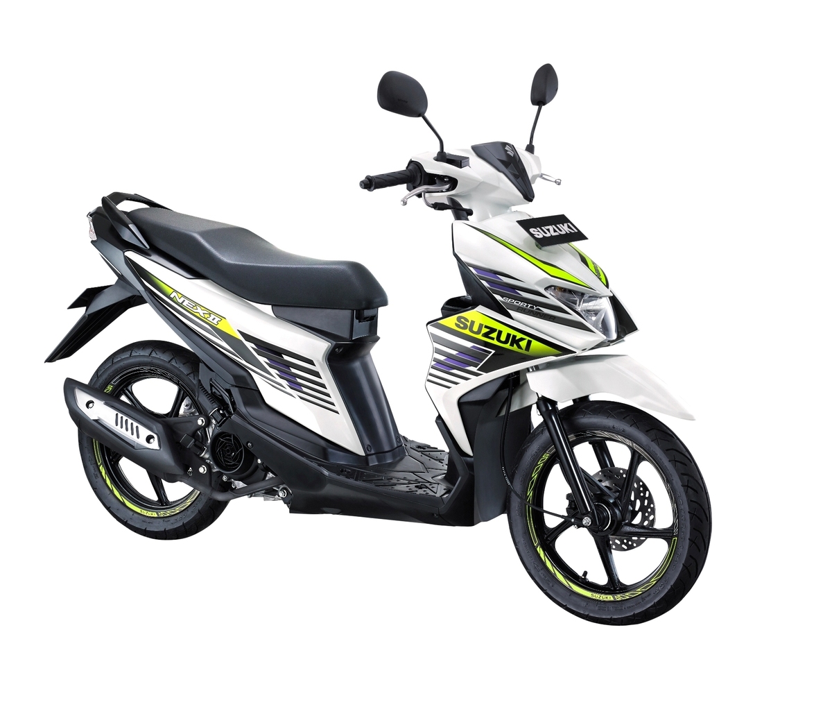 Spesifikasi Motor Matic Suzuki NEX II, Irit Bensin dan Siap Temani Aktivitas Padat