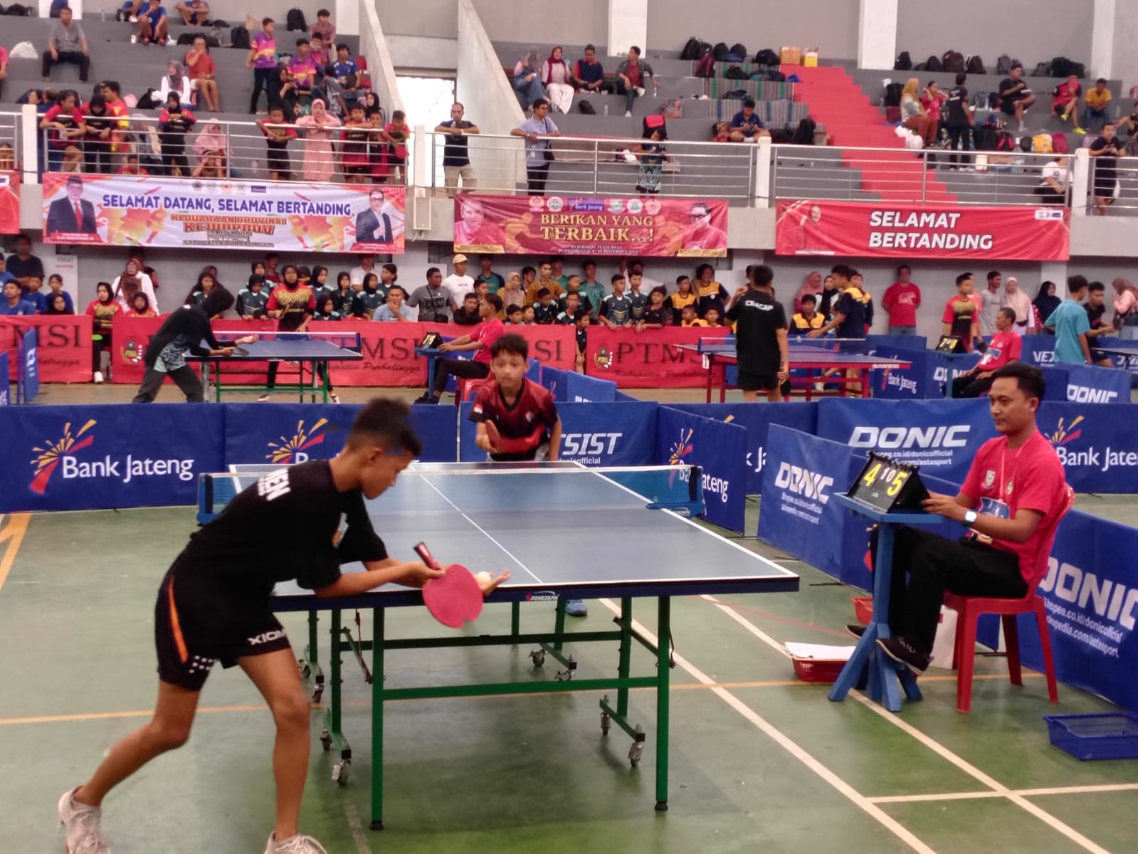 Kejurprov Tenis Meja 2024 Digelar di Purbalingga, Tuan Rumah Targetkan Sukses Ganda